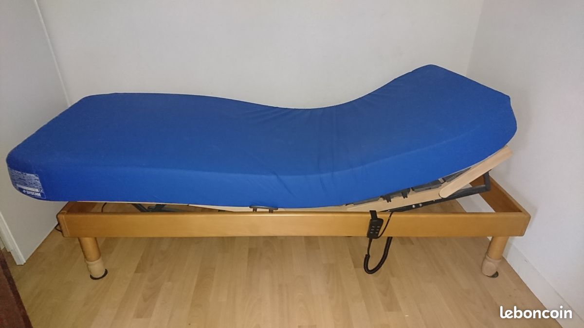A vendre sommier electrique + matelas (image 1)