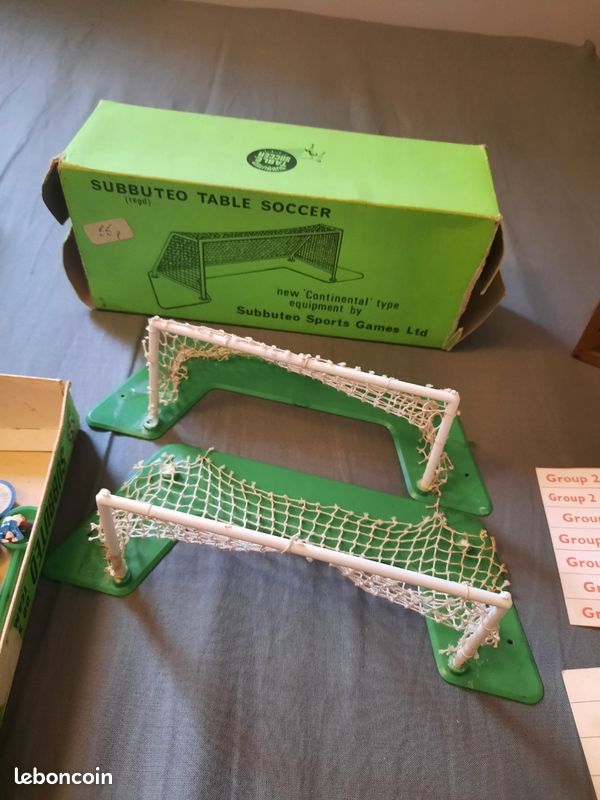 Lot Subbuteo Vintage – Football De Table (Collection)