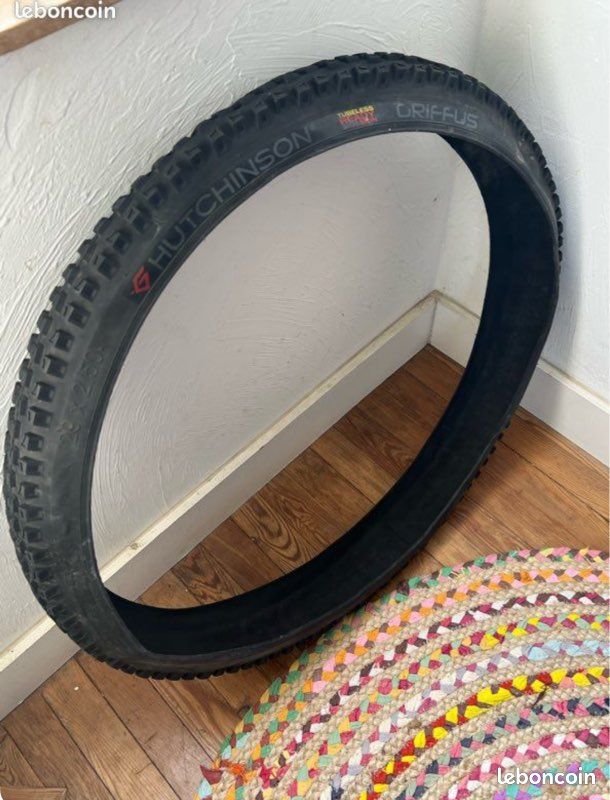 HUTCHINSON Griffus 2.5 - Pneu VTT Avant Polyvalent Tubeless Ready, Bi-Gomme RR Gravity, Tringles Souples Sideskin - Grip Exceptionnel Sur Terrains Difficiles