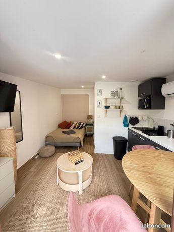 Studio tout inclus (internet, assurance, ménage, fluides etc.)