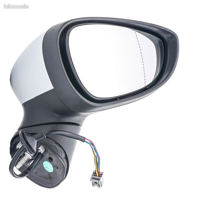 Rétroviseur Droit Mécanique Noir Pour Ford Fiesta MK4 Phase 2 (1999-2002) - Remplacement OEM