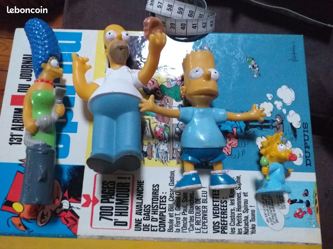 Anciennes figurines simpson 20e le tout - Jeux & Jouets