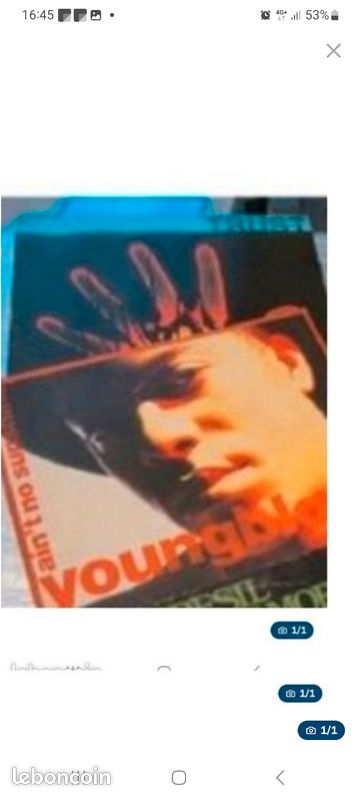 Lot 2 vinyles 33 tours trust youngblood ( aad20) (image 1)