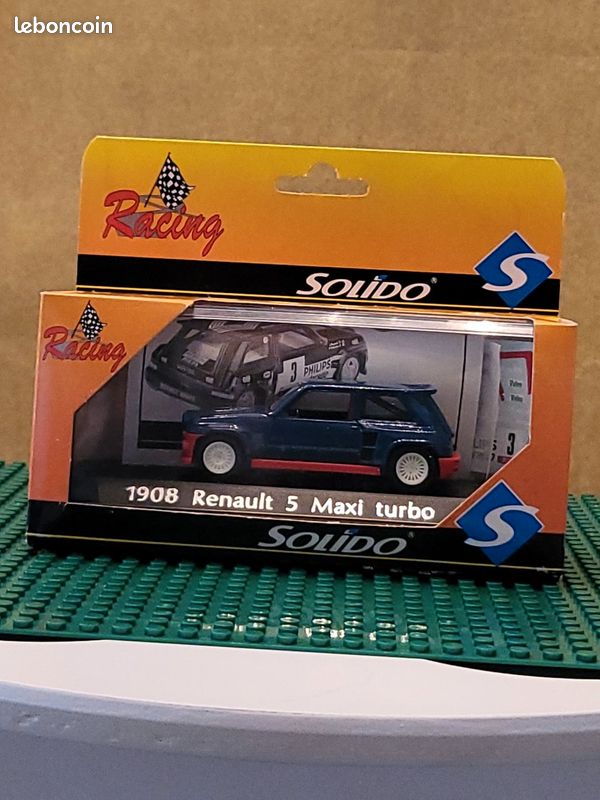 Solido 1/43 1023 Renault 5 Turbo bleu #18