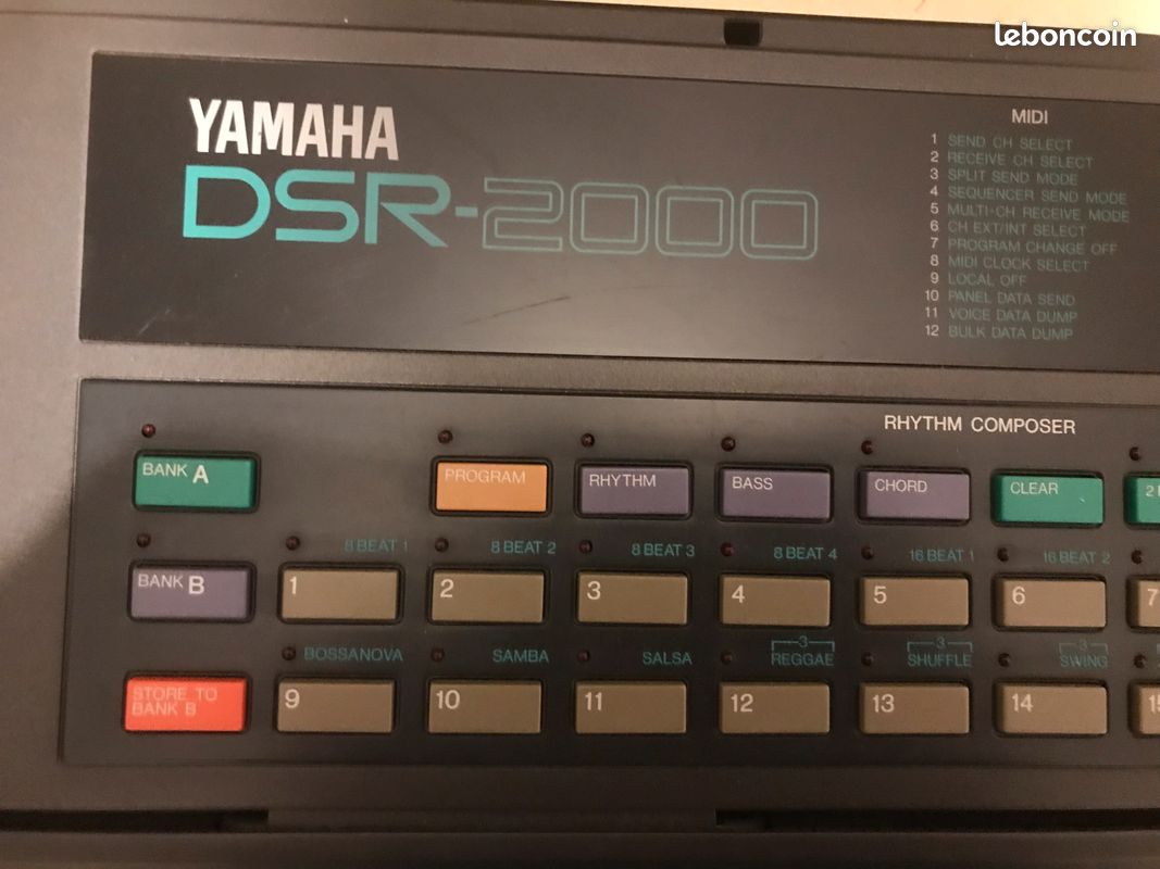 Instrument Clavier synthetiseur Yamaha DSR 2000 (image 2)