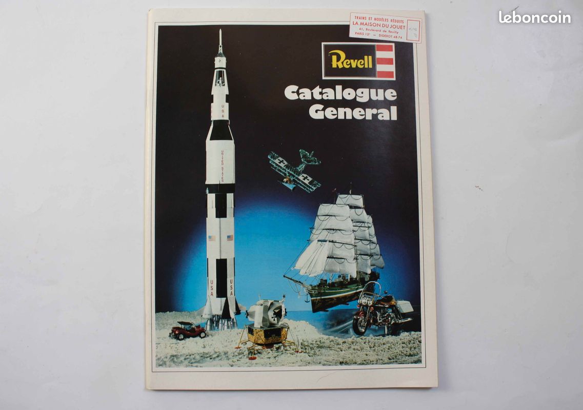 Catalogue général maquette Revell modélisme 1970 (image 1)