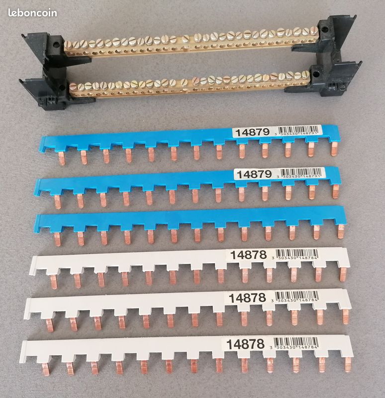 3 Peignes de Phase et 3 Peignes de Neutre (image 1)