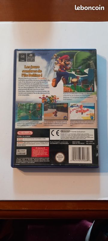 Super mario sunshine game cube (image 2)
