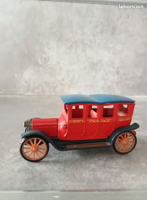 Jouet Ancien Voiture 1/45 Politoys (Italie) Gobron Brillie 1899