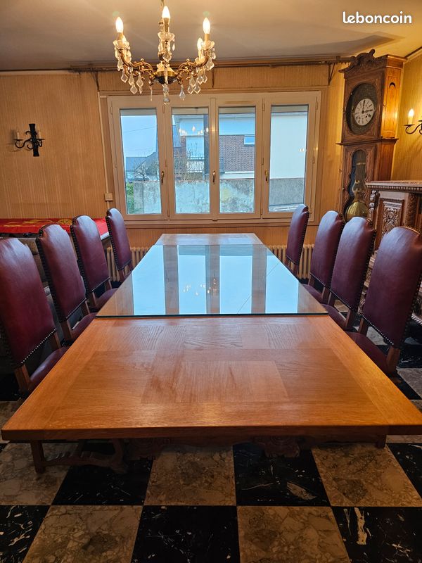 Table 17ème Siècle Renaissance en Chêne Massif, Italie en vente sur
