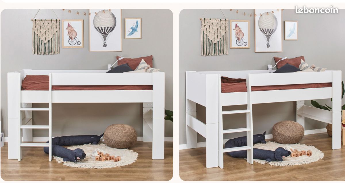 Lit mi-hauteur & matelas enfant (image 11)