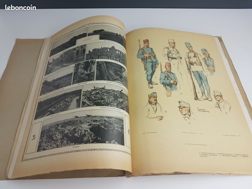 La guerre documentée de 1914-1915 N°18 et N°19 . Librairie Schwarz & Cie (image 4)