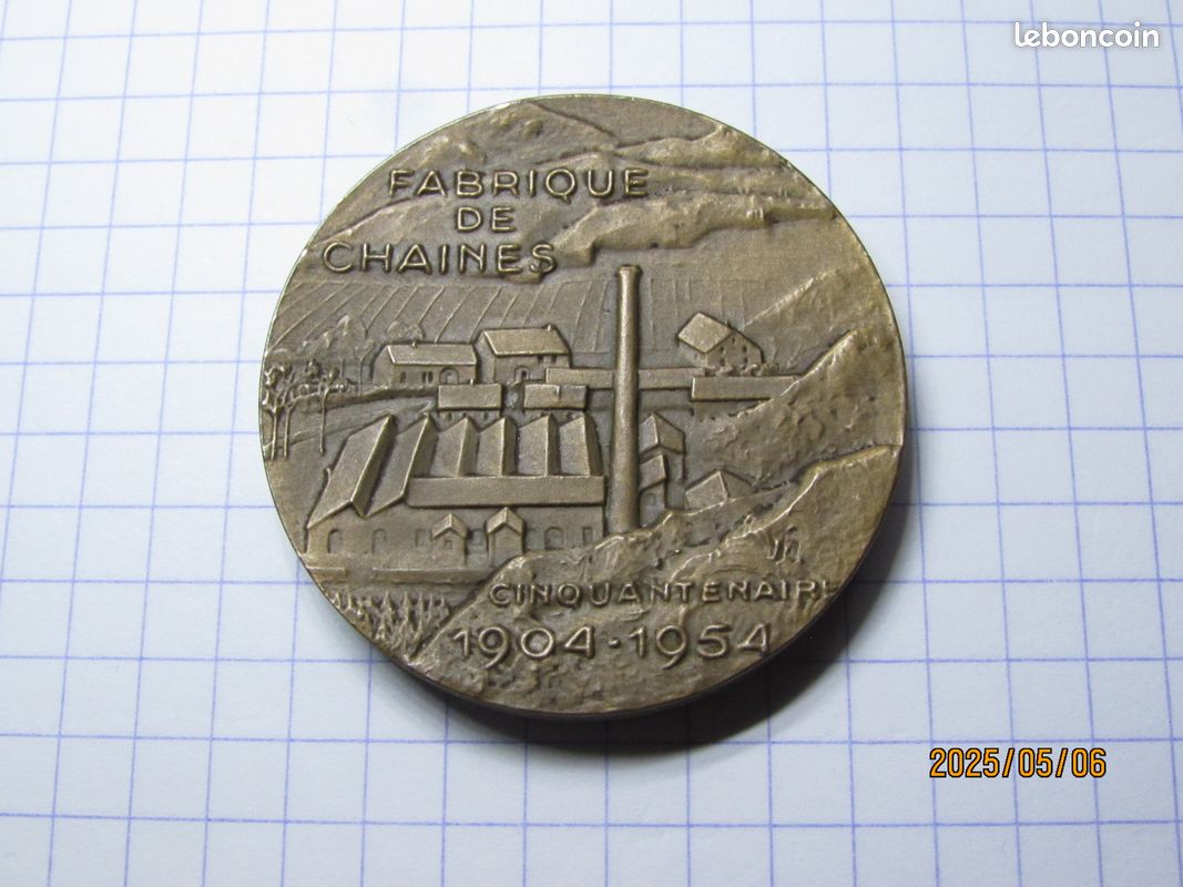 Médaille Cyclisme 1892 – Cycle Flechois, 1er Prix, Argent, Avec Boîte, 14 Juillet