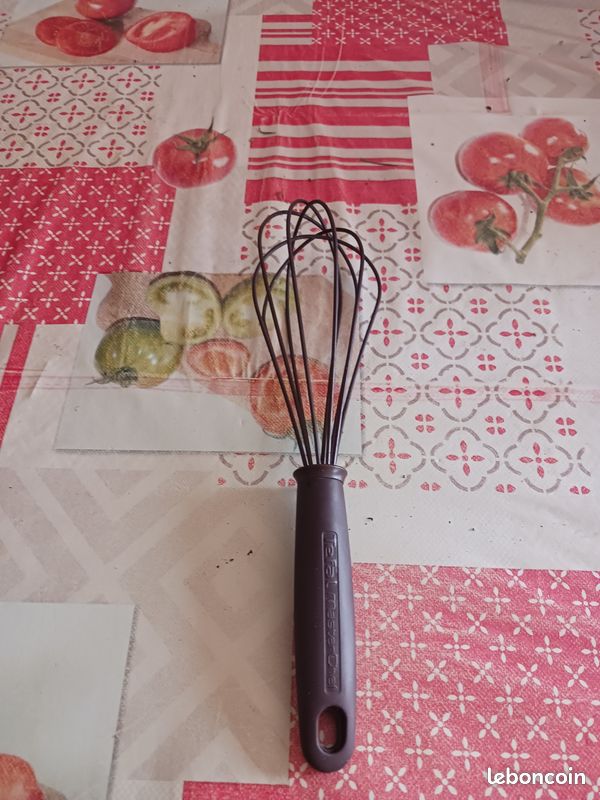 Fouet de cuisine en silicone ustensile pâtisserie fouet anti-rayure accessoire cuisson fouet souple (image 2)