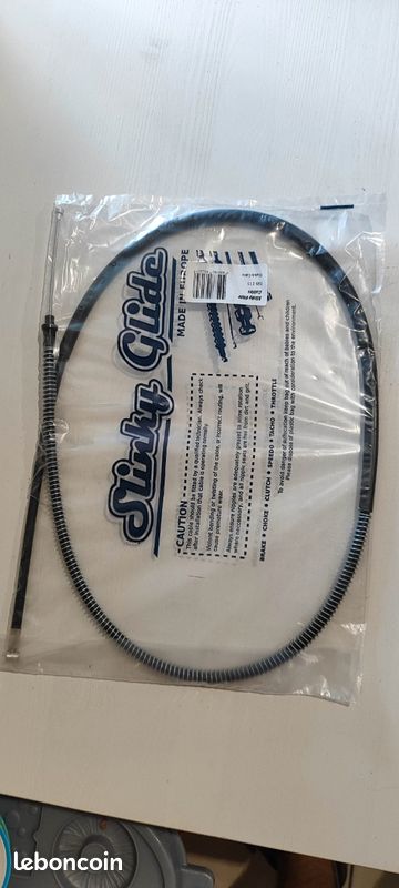 Câble D'Embrayage Yamaha XV750 XV1000 XV1100 Virago - Longueur 124 Cm