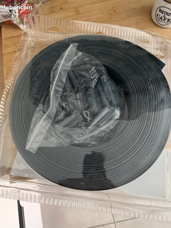 Bande occultante PVC gris 50m neuf (image 2)