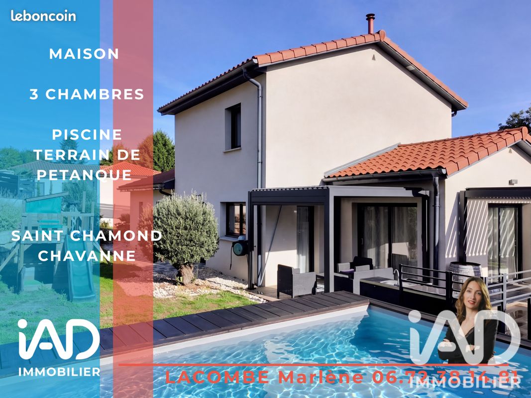 Maison 4 pièces 108 m² · à Saint-Chamond · 108 m² · 365 000 €