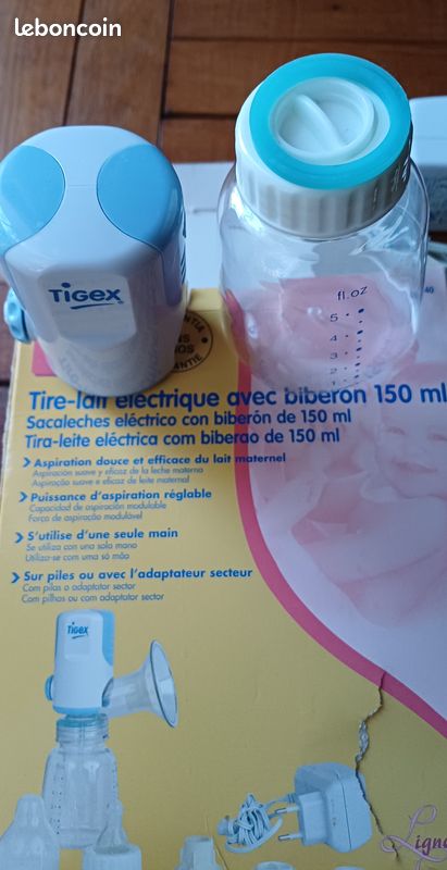Tire lait electrique avec Biberon pour bebe Tigex (image 2)