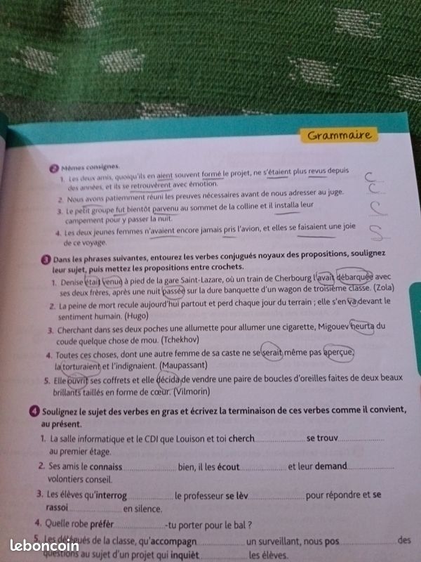 Le labo de grammaire 4ème (image 4)