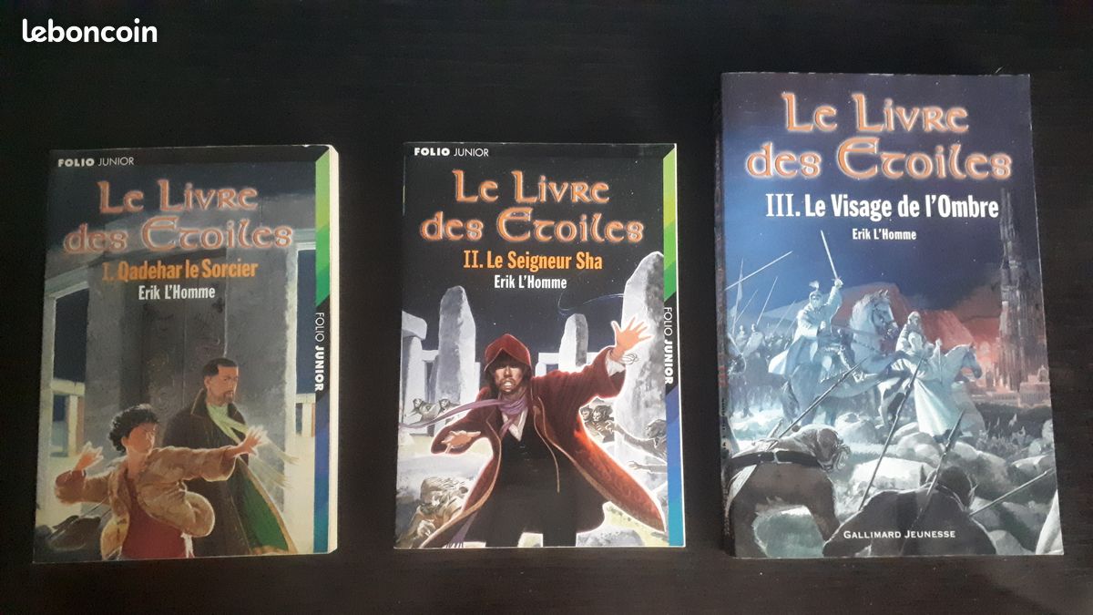 Trilogie le livre des étoiles, tomes 1 à 3 de Erik l'Homme (image 1)