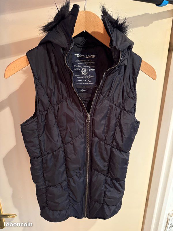 Doudoune Noire Doudoune Sans Manche Femme Teddy Smith Teddy Smith
