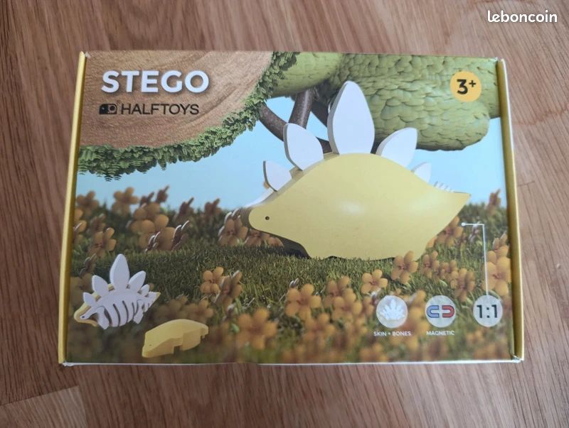 Jeu - Puzzle 3D Stégosaure (image 1)
