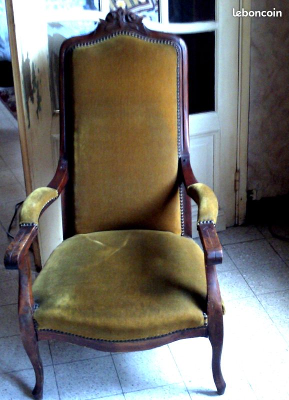 Fauteuil style voltaire (image 1)