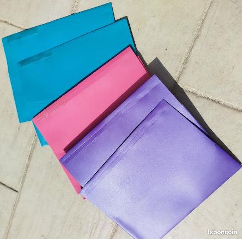 Chemises, pochettes de rangement plastique à rabat (image 2)
