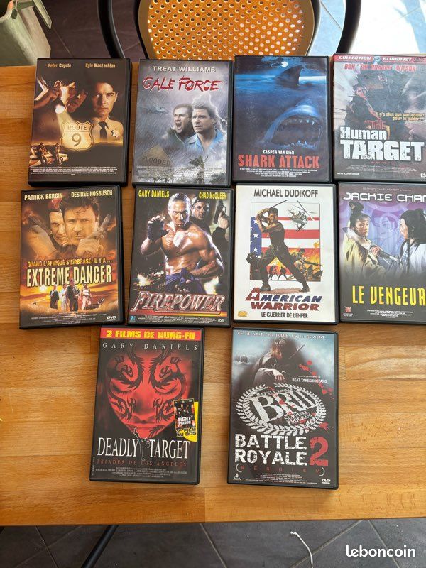Lot 45 DVD Horreur, Action, Science-Fiction, Thriller et Comédies (image 7)