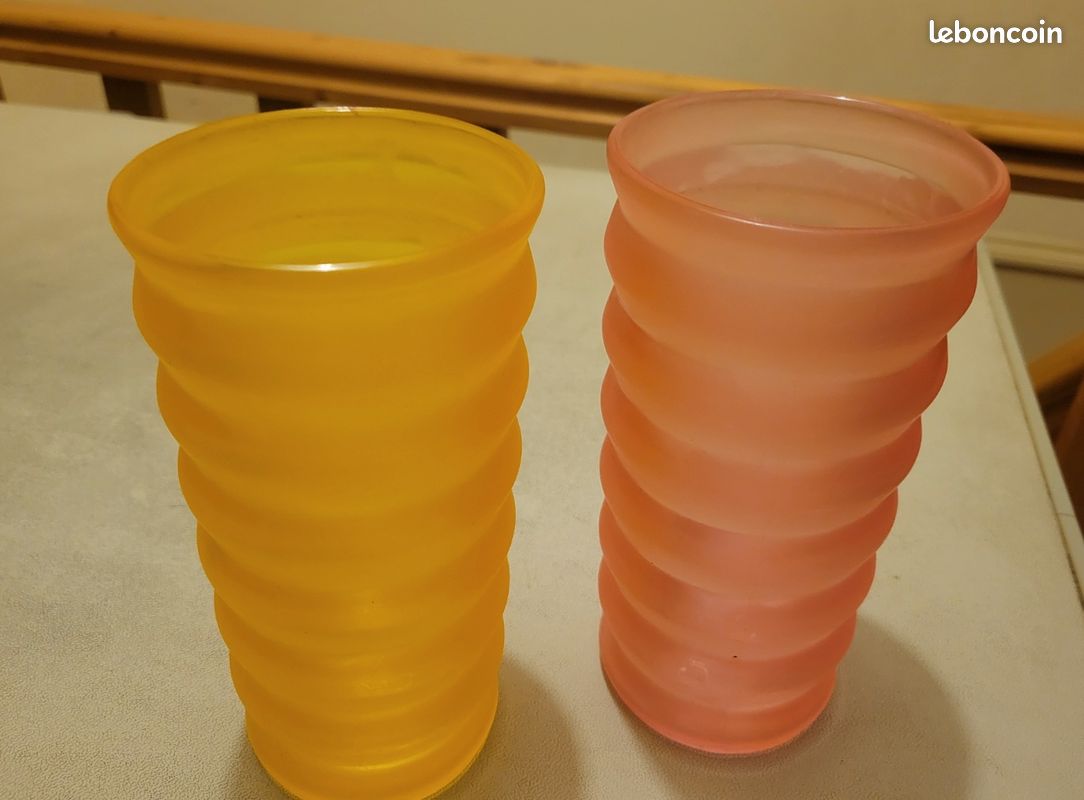 Lot de 2 verre haut (image 2)