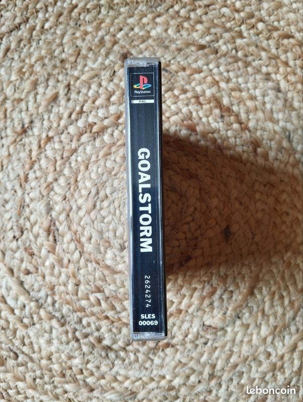 Jeu Goal Storm PS1 – Version PAL, Sans Notice, Boîtier Rayé, Jeu Fonctionne