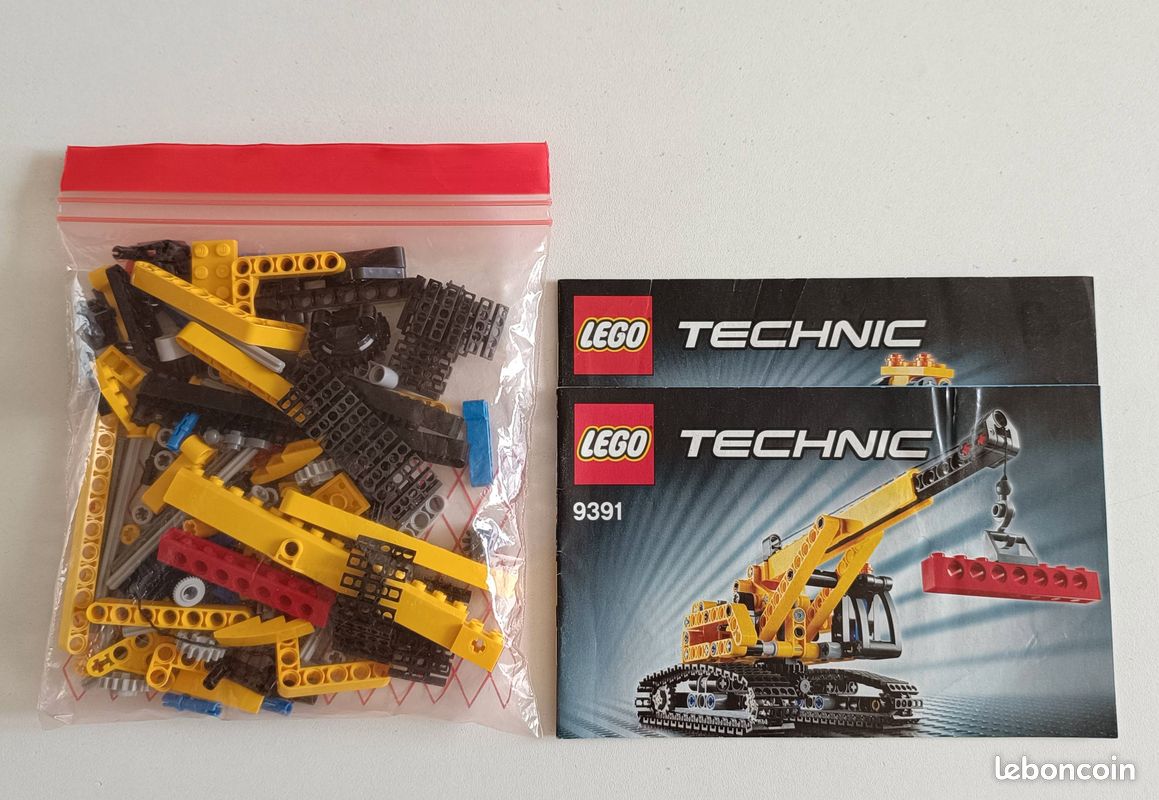 LEGO Technic 9391 Crawler Crane (Tracked Crane) Jeux Jouets