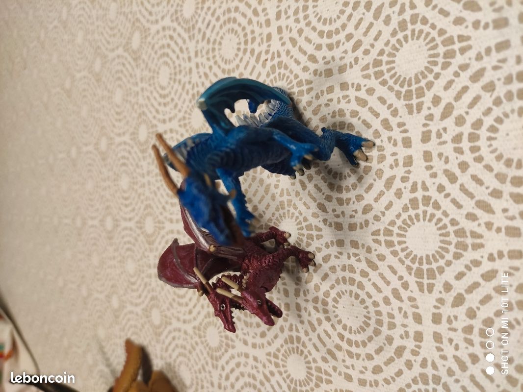 Lot de 10 petites figurines dragons (image 5)