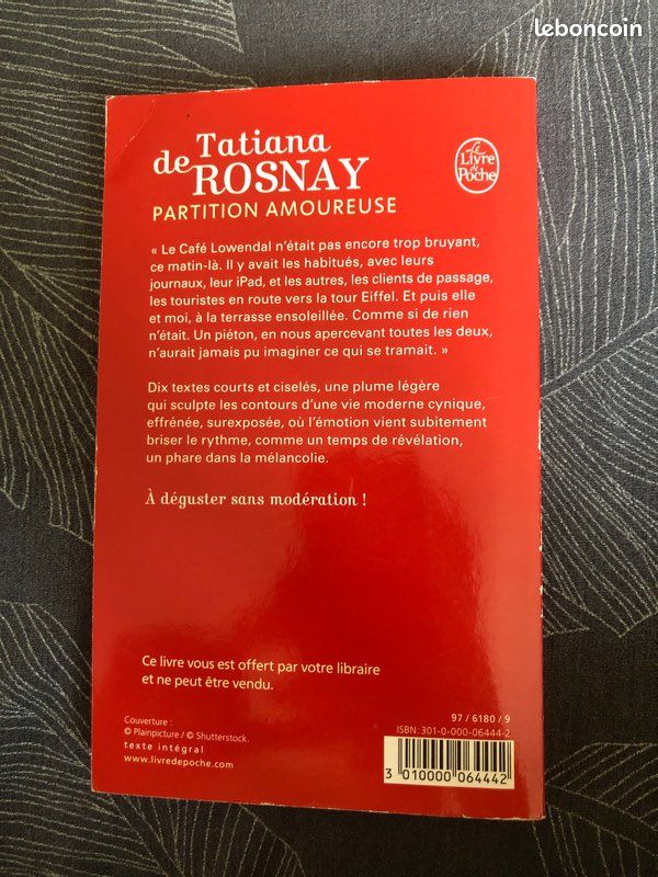 Livres Tatiana de Rosnay (image 10)
