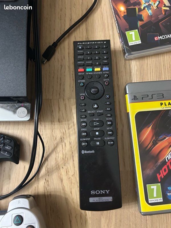Console de salon - Sony - PS3 Slim 320 Go Noire - Gran