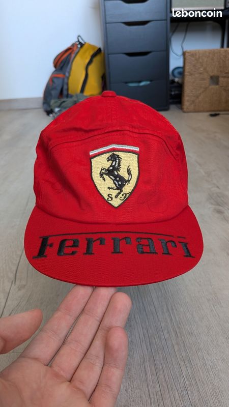 Casquette Michael Schumacher Ferrari Signée