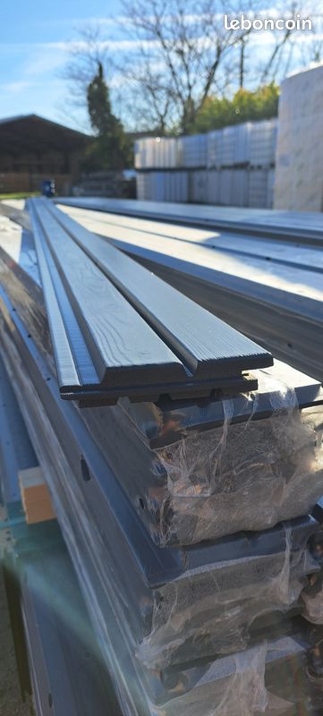 Bardage Aztek Choix B 27x125mm Gris Graphite (image 1)