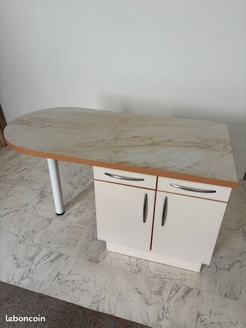 Meuble ilôt table cuisine (image 1)