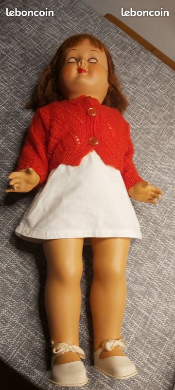 GRANDE POUPEE BREVETE SGDG FRANCE N 62 AVEC VETEMENTS 62 CM C4105 Imgx1200 2384