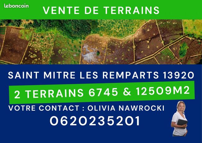 Terrain 19 182 m² Saint Mitre Les Remparts