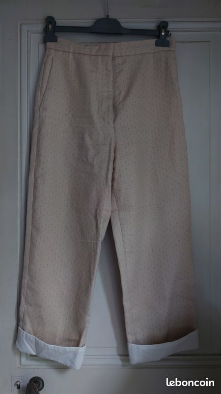 Pantalon Sandro - Taille 36 (FR) - Occasion En Très Bon état - Style Chic Et Intemporel
