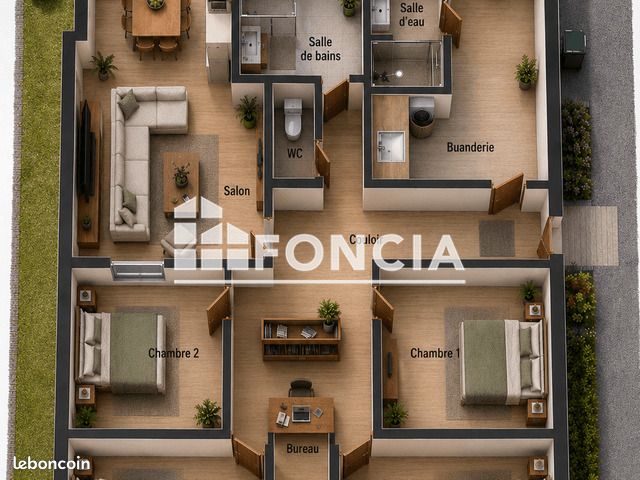 Maison 5 pièces 117 m² · à Poitiers · 117 m² · 1 680 €