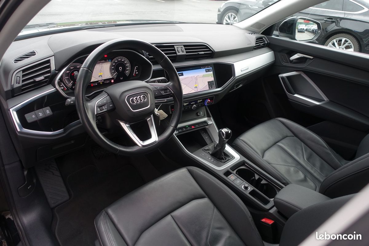 Q3 Sportback 45 Tfsi e S-Tronic 245ch Hybride Rechargeable Virtual cockpit/Cuir chauffants/Gps Europe/Caméra/Carplay/Hayon électrique/1*Main/Garantie 12 mois (image 10)