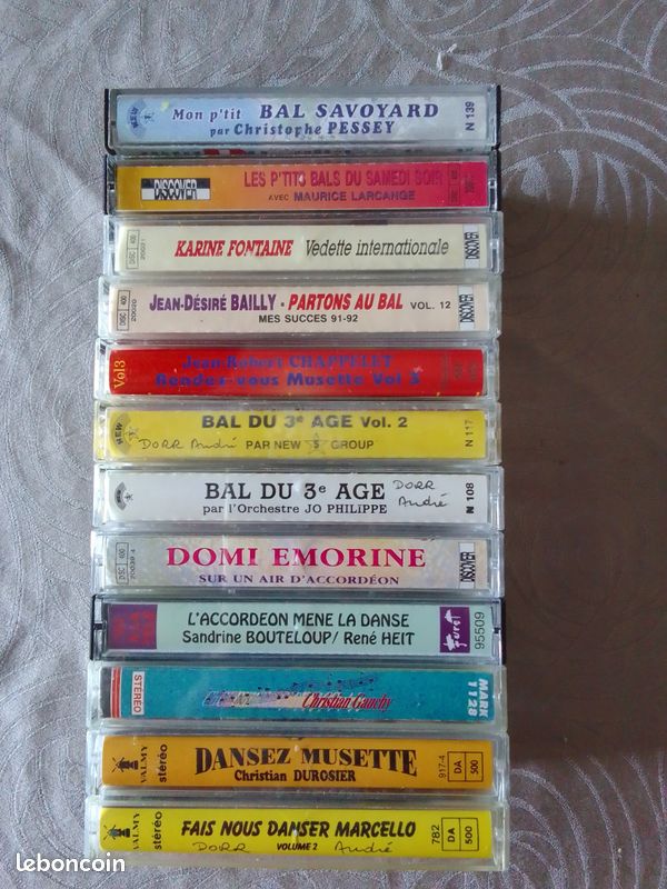12 K7 audio originales accordéon (image 2)