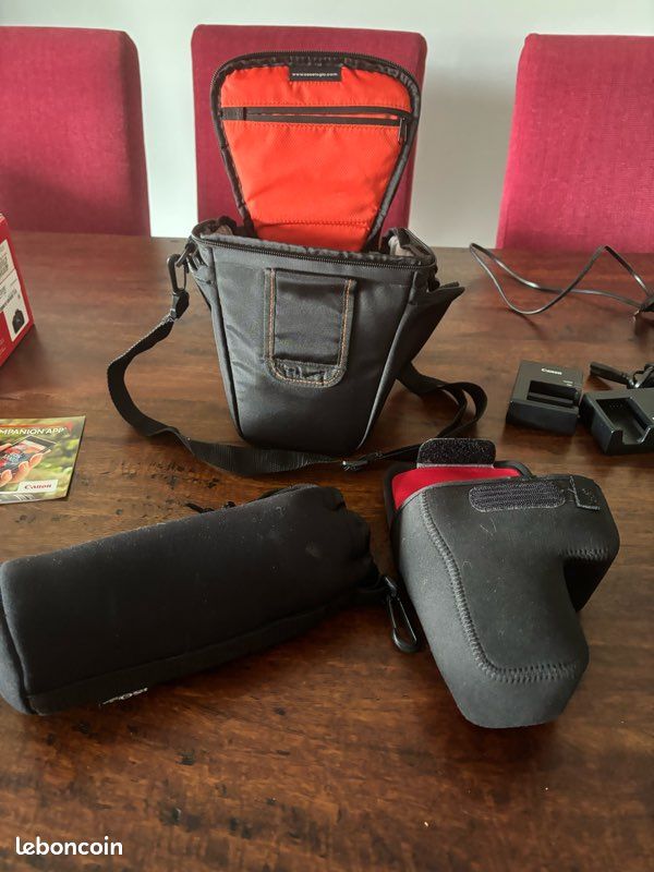 Appareil photo canon EOS 1200D double objectif (image 7)