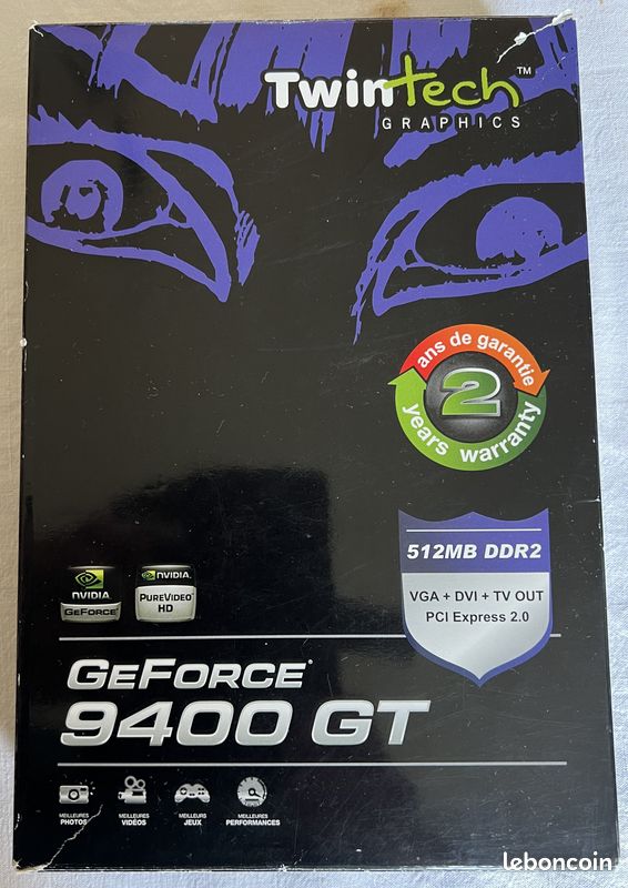 Carte graphique GEFORCE 9400 GT (image 1)