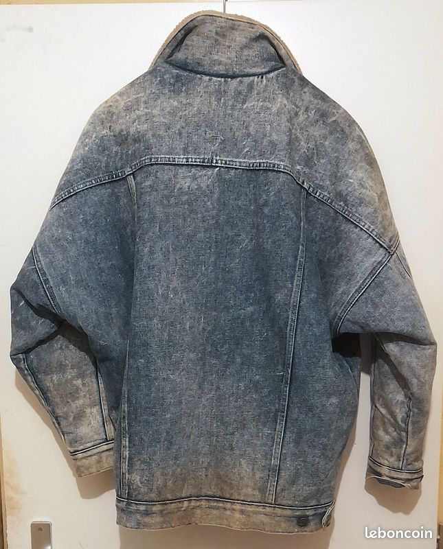 Veste fourrée jean Bluenotes T 58 60 (image 2)