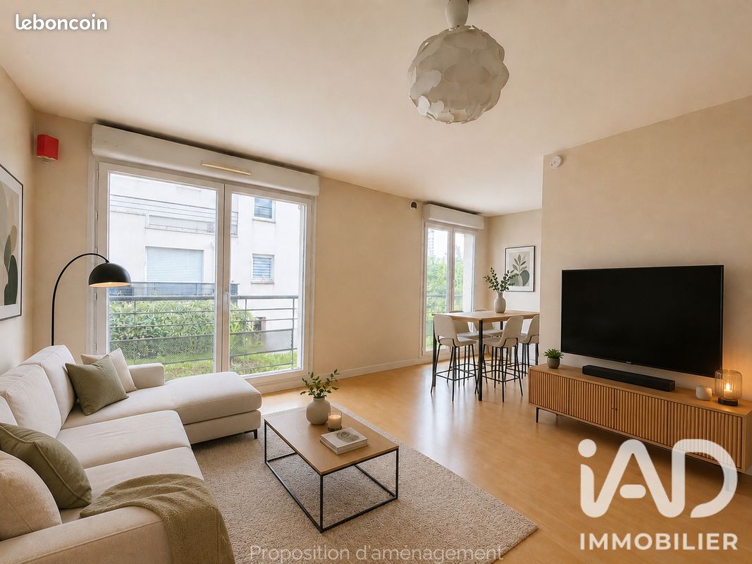 Appartement 3 pièces 59 m² · à Bagnolet · 59 m² · 315 000 €