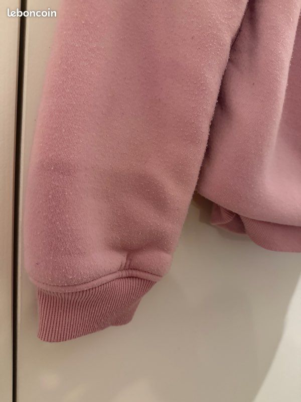 Pull à Capuche Femme Marks And Spencer Taille 14 - Rose Polyester - Bon état