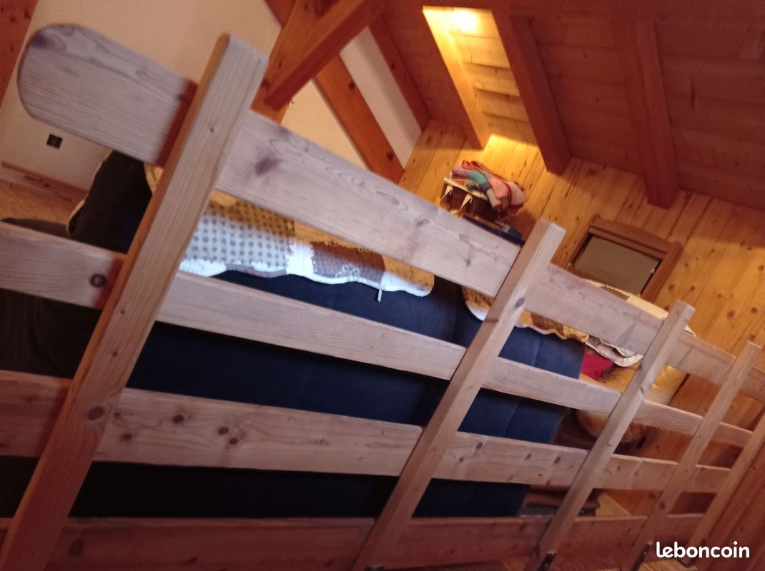 Rambarde bois intérieur rustique (image 1)